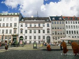 KOPENHGN2022_P1420200 De binnenstad strekt zich uit van Stadhuisplein tot Kongens Nytorv en Nyhavn, langs de drukke winkelstraat Stroget en de zijstraten en -pleintjes