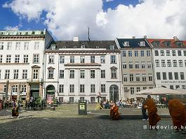 KOPENHGN2022_P1420200 De binnenstad strekt zich uit van Stadhuisplein tot Kongens Nytorv en Nyhavn, langs de drukke winkelstraat Stroget en de zijstraten en -pleintjes