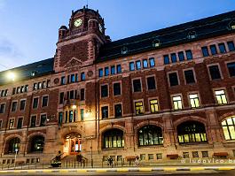 STOCKHOLM2022_FXTX4965 Het postgebouw aan het centraal station