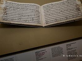 PARIS2022_P1080845 Het originele manuscript van de beroemde 'Apassionata' pianosonate van Beethoven.